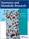 HORMONE AND METABOLIC RESEARCH雜志封面